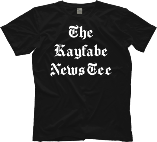 The Kayfabe News Tee T-shirt