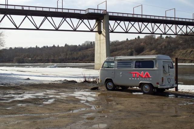 TNA relocates to van down by the river