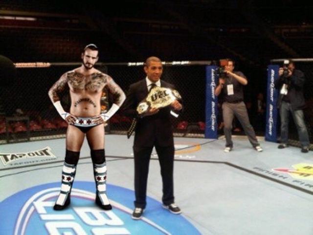 CM Punk remains undefeated in UFC