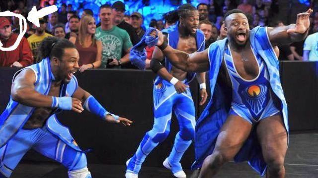 Courageous wrestling fan dares be sour