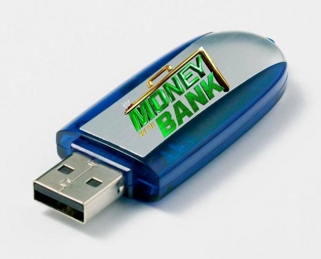 Money in the Bank briefcase to be replaced with more convenient USB stick