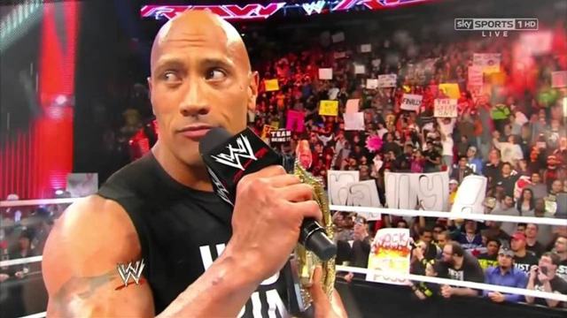 Rock return imminent to wisecrack about Universal Championship using “Uranus”