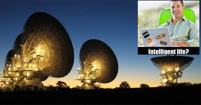 Has SETI detected intelligent life in the WWE Universe?