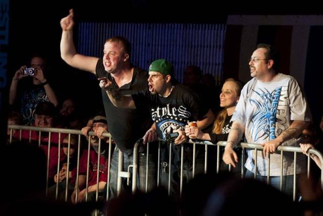 Wrestling fan chanting “stupid idiot” fails to see the irony