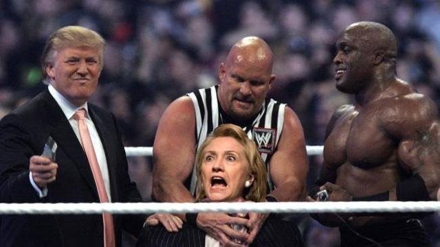Clinton head-shaving scheduled for 7pm EST