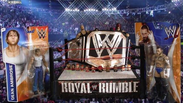 Commercials briefly interrupted by Raw wrestling matches
