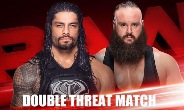 Two wrestlers square off in innovative “Double Threat Match”