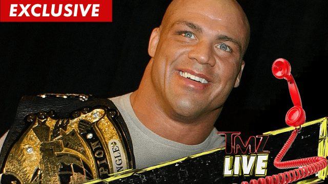 TMZ catches pro wrestler doing something or other