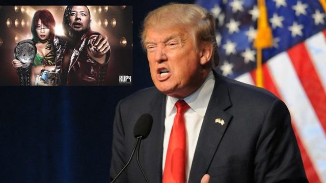 Trump calls for travel ban from Japan to “protect American wrestling championships”