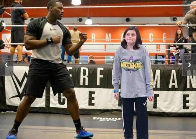 Nicholas working summer job as trainer at WWE Performance Center
