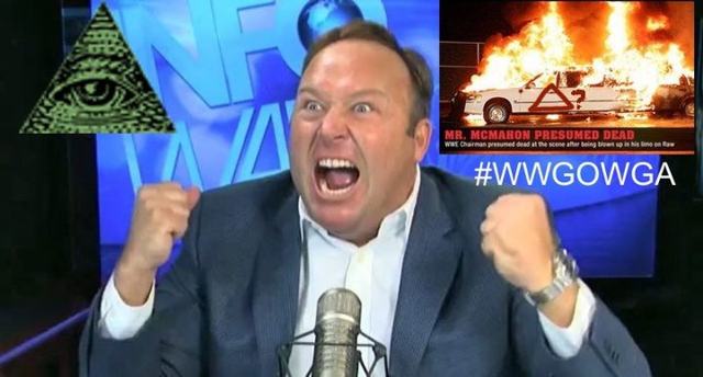 QAnon, the Illuminati, and the McMahon limo bombing false-flag operation — open your eyes, sheeple!