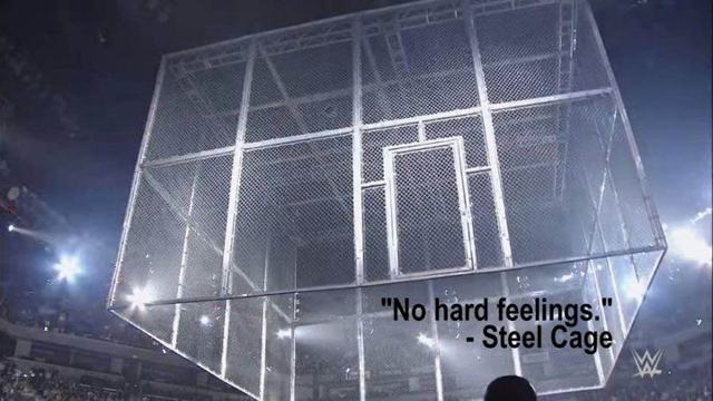 Steel cage finally learns to forgive