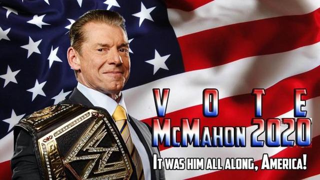 McMahon announces 2020 presidential bid