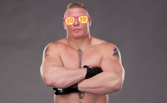 Lesnar makes New Year’s Resolution to take more time off work