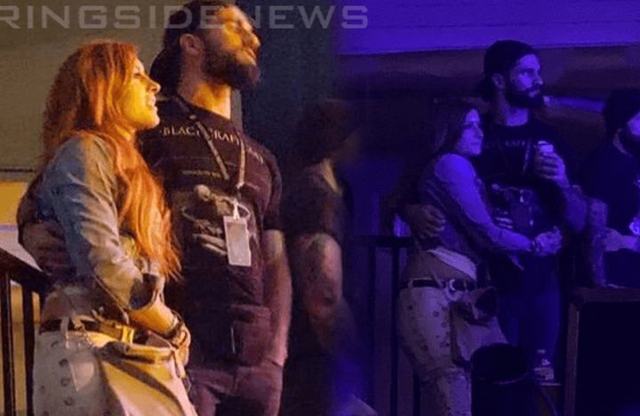 Becky Lynch and Seth Rollins something something something