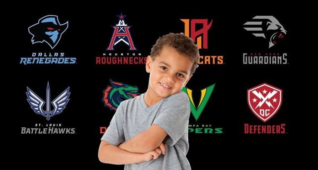Meet the talented seven-year-old who designed the XFL team logos
