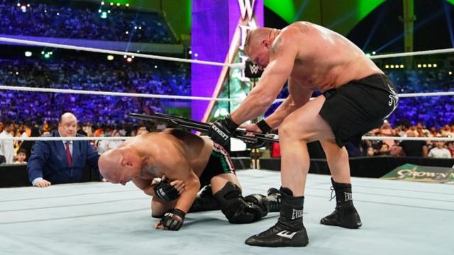 That settles it: pro wrestling is real, MMA is phony