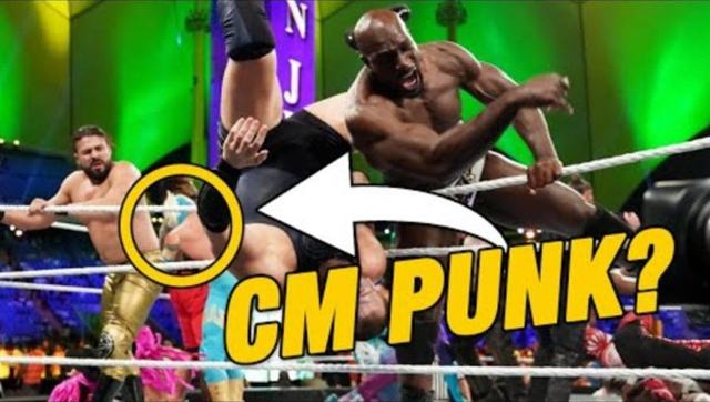 Did CM Punk compete in Crown Jewel battle royal under a Sin Cara mask?