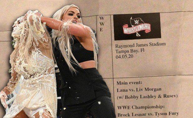 Leaked WWE script reveals Lana vs. Liv Morgan as WrestleMania main event
