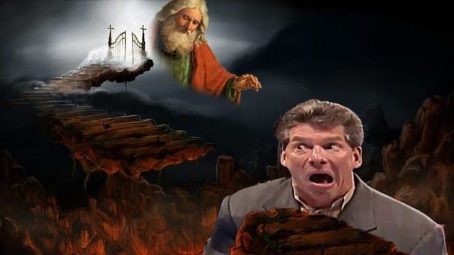 God finally gets revenge on McMahon (the working-from-home edition)