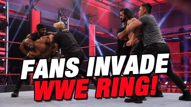 WWE trainees arrested after storming ring on Raw