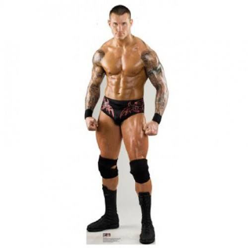 Randy Orton replaced by life-size cardboard cutout of himself