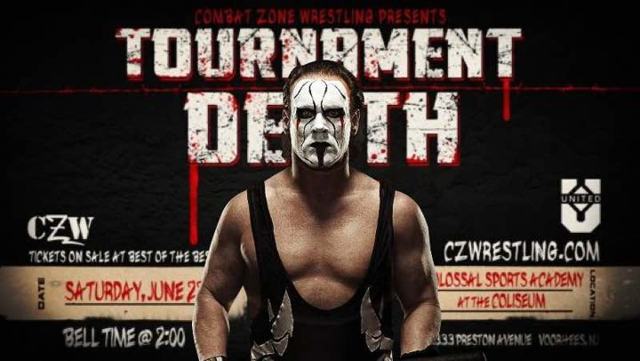 Sting enters CZW Tournament of Death