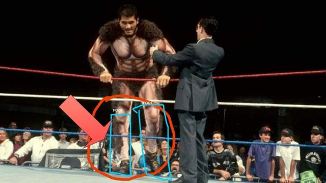 WWE admits Giant Gonzalez was “normal-sized” man wearing “hidden stilts”