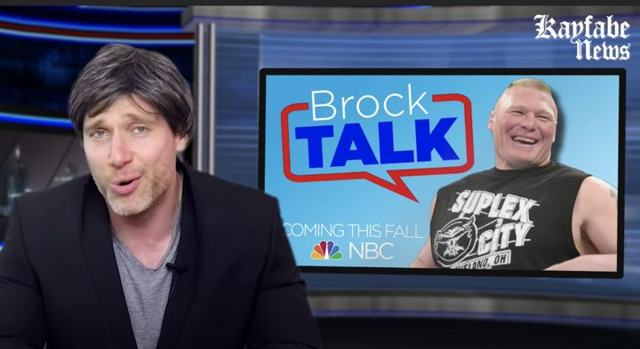 EXCLUSIVE first look at Lesnar’s new daytime chat show Brock Talk!