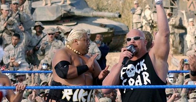 Biden: US military withdrawing from Afghanistan “because WWE stopped doing Tribute to the Troops there”