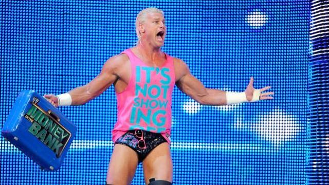 Ziggler realizes he left his wallet in that briefcase