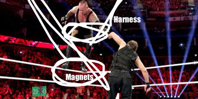 Ever wondered how The Undertaker “balanced” on the top rope? Here’s the hidden secret!