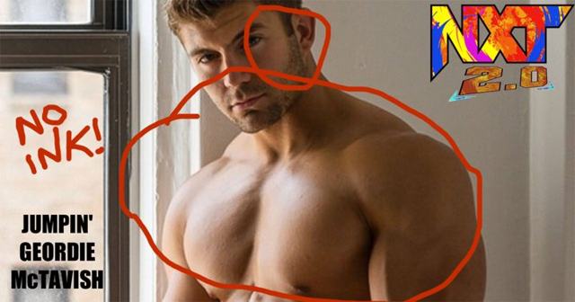 BREAKING! Pro wrestler not tattooed