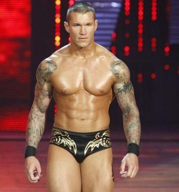 Orton now just going to wait for the ring to come to him