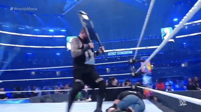 Pro wrestler keeps forgetting steel chairs bounce off ring ropes because he keeps doing it