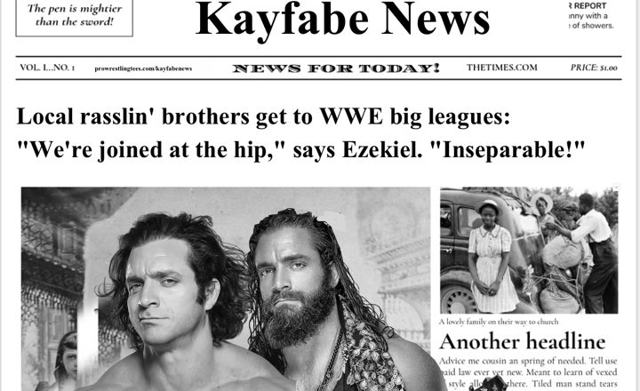 Local brothers Elias & Ezekiel Vagabundo achieve dreams of WWE stardom