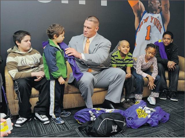 Cena accidentally visits kid who doesn’t know he’s sick yet
