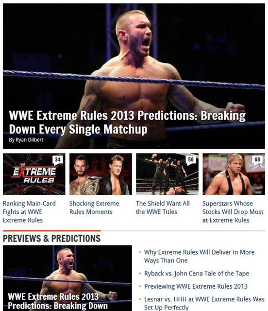 Bleacher Report predicts every conceivable outcome of Extreme Rules
