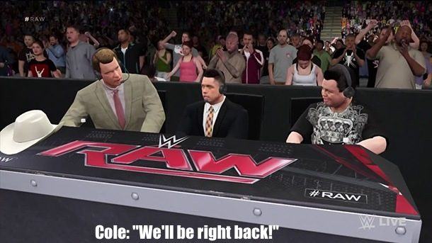 Ultra-realistic WWE 2K23 features mid-match commercial breaks