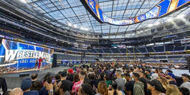 EXCLUSIVE first look at WWE’s new ring for WrestleMania