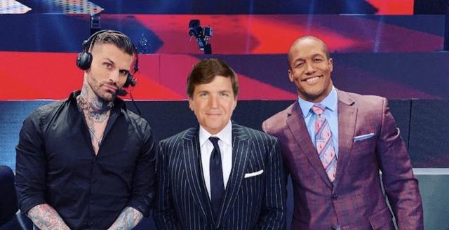 Tucker Carlson joins WWE Raw commentary team