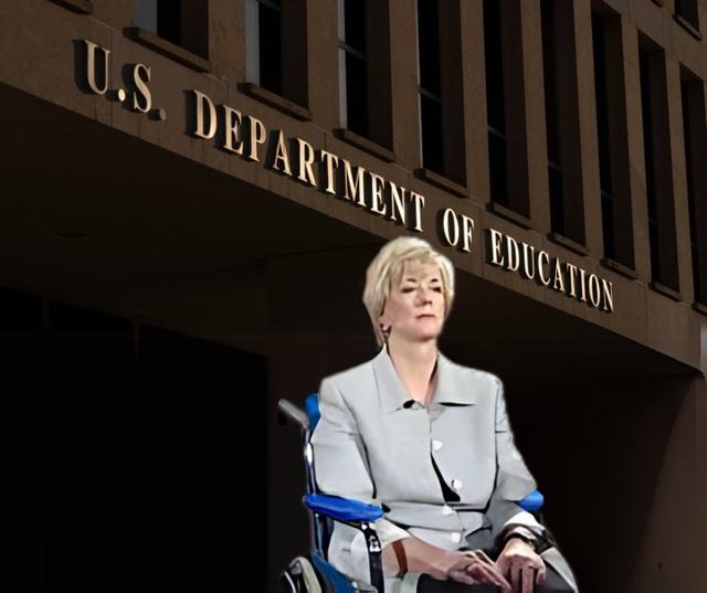 Linda McMahon emerges from catatonic state to kick Department of Education in the grapefruits