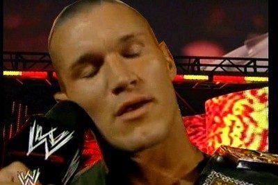 Randy Orton dozes off mid-promo