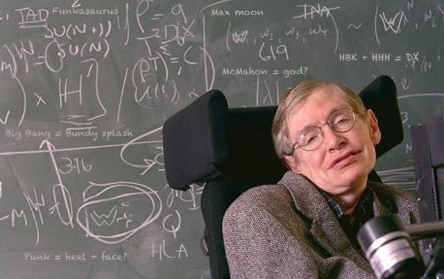Stephen Hawking struggles to explain WWE Universe