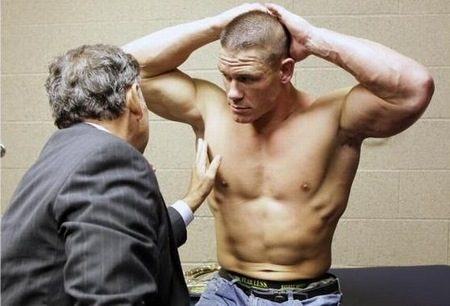 Prominent gynecologist concerned about Cena’s lady parts