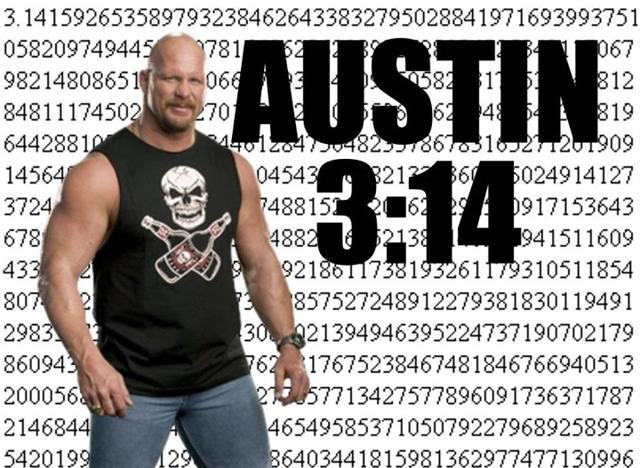 Austin 3:14 says “I just calculated your circumference”