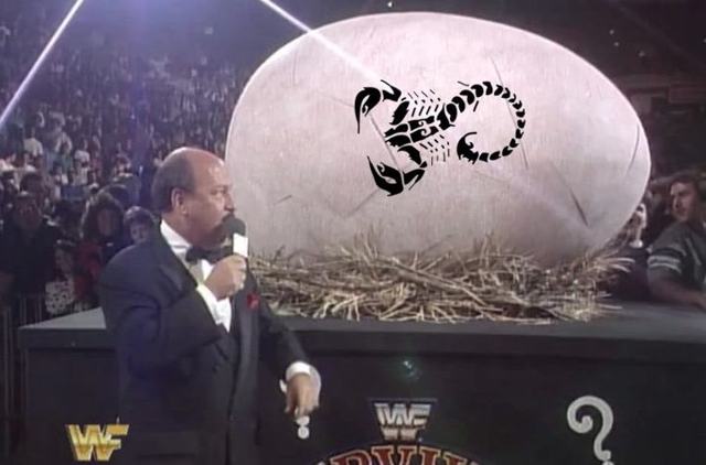 Sting expected to hatch from mysterious giant egg