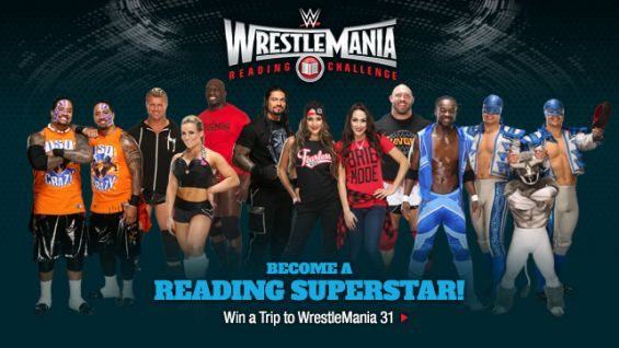 WrestleMania Reading Challenge encourages adult wrestling fans to learn to read