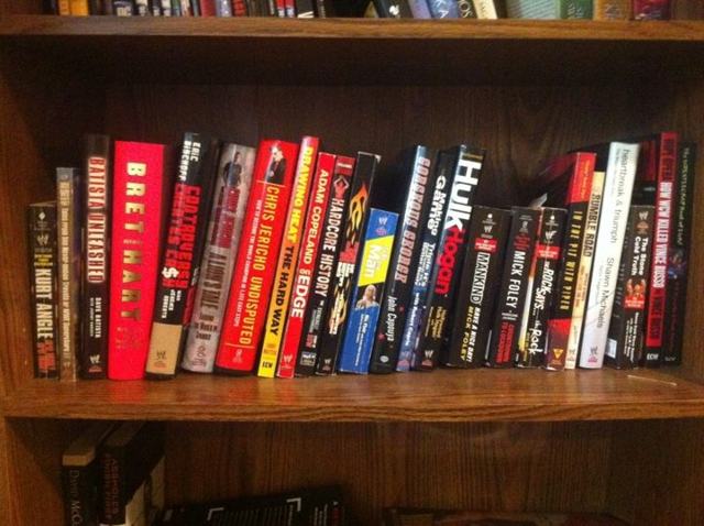 Nearly 100 per cent of wrestlers now have autobiographies