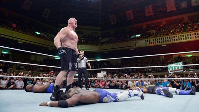 MIRACLE IN TOKYO! Lesnar snags upset win over Kingston